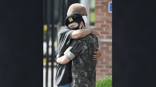 BTS V And Jimin's Heartfelt Hug At Jin's Military Discharge Melts ARMY; Netiznes Call Them Perfect Soulmates